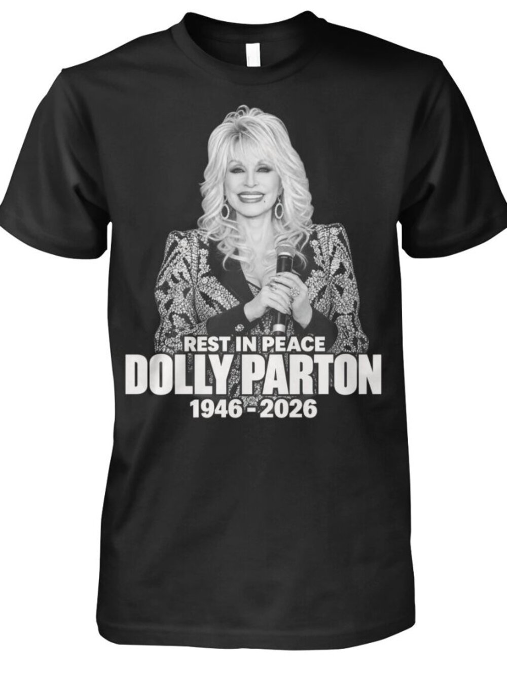 Dolly Parton RIP Tribute Memorial T-Shirt